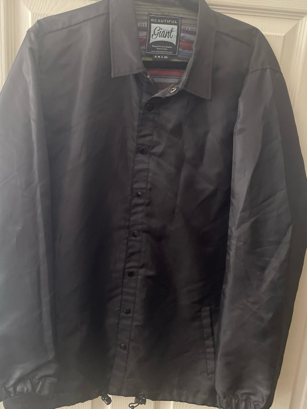 Beautiful Giant Men’s Windbreaker Jacket - Multicolor Stripes